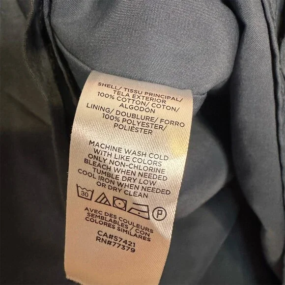 LOFT Dress Womens Size 4 Blue Floral Fit & Flare - Picture 8 of 8